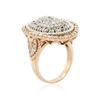 Image 3 : 14KT Rose Gold 1.43 ctw Diamond Ring