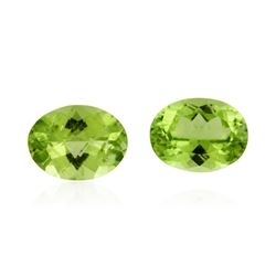 3.82 ctw. Natural Oval Cut Peridot Parcel