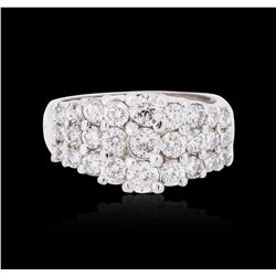 14KT White Gold 1.00 ctw Diamond Ring