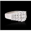 Image 2 : 14KT White Gold 1.00 ctw Diamond Ring