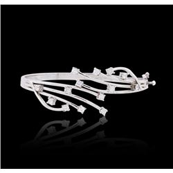 14KT White Gold 0.90 ctw Diamond Bracelet