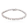 Image 1 : 14KT White Gold 2.81 ctw Diamond Tennis Bracelet