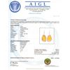 Image 3 : 14KT Yellow Gold 35.28 ctw Citrine and Diamond Earrings