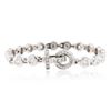 Image 2 : 14KT White Gold 3.00 ctw Diamond Tennis Bracelet