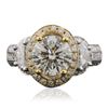 Image 1 : 14KT Two-Tone Gold 3.62 ctw Diamond Ring