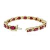 Image 3 : 14KT Yellow Gold 16.16 ctw Ruby and Diamond Bracelet