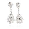 Image 1 : 14KT White Gold 2.87 ctw Diamond Earrings