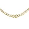 Image 2 : 18KT Yellow Gold 11.78 ctw Diamond Tennis Necklace