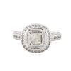 Image 1 : 14KT White Gold 1.78 ctw Diamond Ring