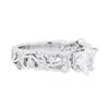 Image 2 : 18KT White Gold 1.12 ctw Diamond Ring