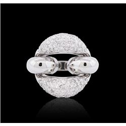 14KT White Gold 2.22 ctw Diamond Ring