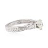 Image 2 : 14KT White Gold 1.35 ctw Diamond Ring