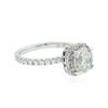 Image 3 : 18KT White Gold 2.84 ctw Diamond Ring