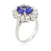 Image 3 : 14KT White Gold 3.13 ctw Tanzanite and Diamond Ring