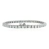 Image 2 : 14KT White Gold 7.31 ctw Diamond Tennis Bracelet