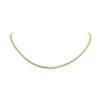 Image 1 : 14KT Yellow Gold 8.35 ctw Diamond Necklace