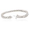 Image 3 : 14KT White Gold 2.46 ctw Diamond Tennis Bracelet