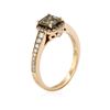 Image 3 : 14KT Rose Gold 1.45 ctw Diamond Ring