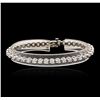Image 1 : 14KT White Gold 3.02 ctw Diamond Tennis  Bracelet