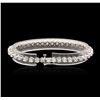 Image 2 : 14KT White Gold 3.02 ctw Diamond Tennis  Bracelet