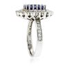 Image 3 : 14KT White Gold 3.35 ctw Tanzanite and Diamond Ring