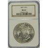 Image 1 : 1881-S MORGAN SILVER DOLLAR, NGC MS-63 NICE WHITE COIN