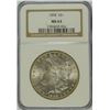 Image 1 : 1898 MORGAN SILVER DOLLAR, NGC MS-63