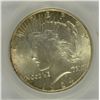 Image 3 : 1924 PEACE SILVER DOLLAR, SEGS MS-63 VAM 1-6 BROKEN WING, REVERSE HOLDERED