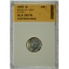 Image 1 : 1955-D ROOSEVELT DIME, SGS MS-70!
