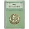 Image 1 : 1946-S WALKING LIBERTY HALF DOLLAR, NTC MS-65