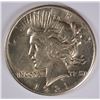 Image 1 : 1921 PEACE SILVER DOLLAR, MS-64+ WHITE AND NICE!