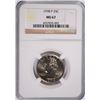 Image 1 : 1998 WASHINGTON QUARTER, NGC MS-67