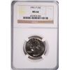 Image 1 : 1991 WASHINGTON QUARTER, NGC MS-66