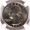 Image 2 : 1991 WASHINGTON QUARTER, NGC MS-66