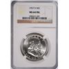 Image 1 : 1957-D FRANKLIN HALF DOLLAR, NGC MS-64 FBL