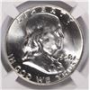 Image 2 : 1958-D FRANKLIN HALF DOLLAR, NGC MS-64 FBL