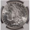 Image 2 : 1883 MORGAN SILVER DOLLAR, NGC MS-66