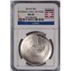 Image 1 : 2014 BASEBALL HALL OF FAME SILVER DOLLAR, NGC MS-69