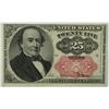 Image 1 : 1874 TWENTY FIVE CENT US FRACTIONAL NOTE CU