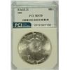Image 1 : 1986 AMERICAN SILVER EAGLE, PCI MS-70 PERFECT!  BOOKS FOR $800.00