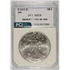 Image 1 : 1998 AMERICAN SILVER EAGLE, PCI MS-70 PERFECT! RARE  BOOK VALUE=$1400.00