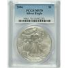 Image 1 : 2006 AMERICAN SILVER EAGLE, PCGS MS-70 PERFECT!