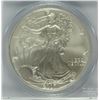 Image 2 : 2007 AMERICAN SILVER EAGLE, PCGS MS-70! PERFECT!