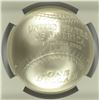 Image 3 : 2014 BASEBALL HALL OF FAME COMMEM SILVER DOLLAR NGC MS-70  LOU GEHRIG LABEL