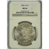 Image 1 : 1885-O MORGAN SILVER DOLLAR, NGC MS-64