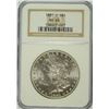 Image 1 : 1881-O MORGAN SILVER DOLLAR, NGC MS-63