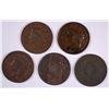 Image 1 : (5) 1837 LARGE CENTS