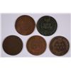 Image 2 : (5) 1875 INDIAN HEAD CENTS