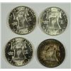 Image 2 : 4 1955 FRANKLIN HALVES CH BU