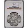 Image 1 : 1896 MORGAN SILVER DOLLAR, NGC MS-63